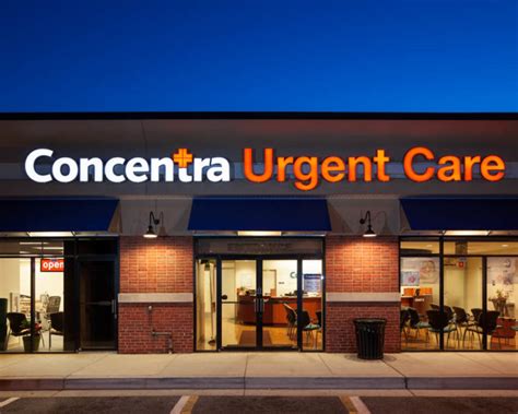 Concentra is a leader in occupational medicine and urgent care services, as well as physical therapy and wellness. . Concentra urgent care